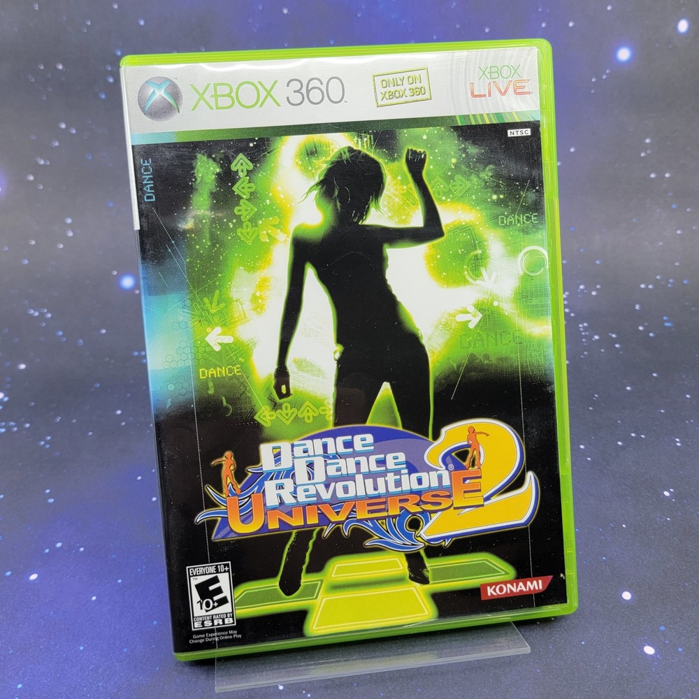 Dance Dance Revolution Universe 2 Xbox 360 Konami DDR Video Game CIB